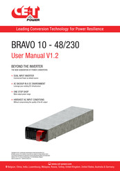 CE+T Power Bravo 10 - 48/230 User Manual