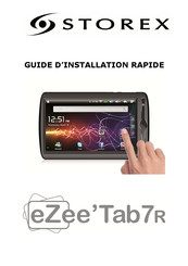Storex eZee'Tab7r Quick Installation Manual