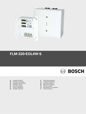 Bosch FLM-320-EOL4W-S Installation Manual