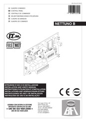 BFT NETTUNO B Installation And User Manual