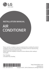 LG CEU Series Installation Manual