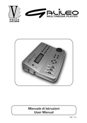 Voice Systems Galileo User Manual
