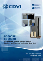 CDVI BO600RH Manual