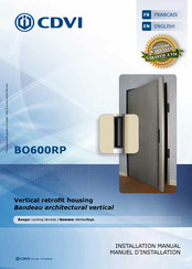 CDVI BO600RP Installation Manual