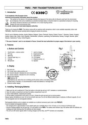 Velleman PMR3 Manual