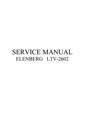 Elenberg LTV-2602 Service Manual