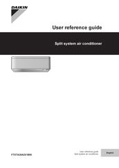 Daikin FTXTA30A2V1BW User Reference Manual