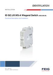 FEIG Electronic ID ISC.LR.WS-A Installation Manual