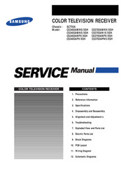 Samsung CS3703AN1X/XSH Service Manual