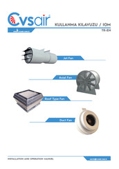 Cvsair 500/LR Installation And Operation Manual