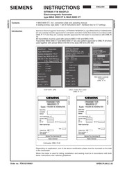 Siemens MAG 5000 CT Instructions Manual