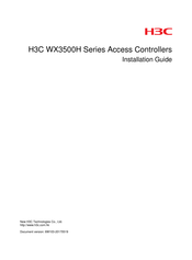 H3C WX3500H Series Installation Manual