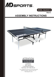 MD SPORTS Blain's BL44123-14 Assembly Instructions Manual