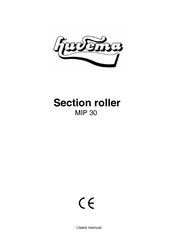 Huvema MIP 30 User Manual