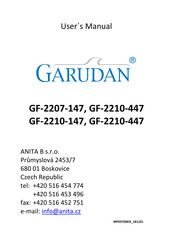 Anita GARUDAN GF-2207-147 User Manual