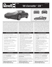 REVELL 05 Corvette C6 Manual