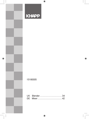 KHAPP 15180005 Manual
