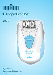 Braun Silk epil EverSoft 2170 Manual