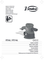 Virutex RTE46L Operating Instructions Manual