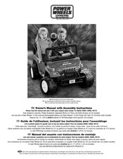 Fisher-Price POWER WHEELS H4806 Owner's Manual With Assembly Instructions