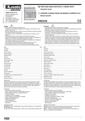 LOVATO ELECTRIC DMED320 Instruction Manual