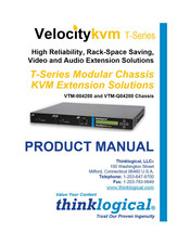Thinklogical VelocityKVM VTM-004200 Product Manual