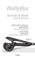 BaByliss Smooth & Wave C2000E Manual