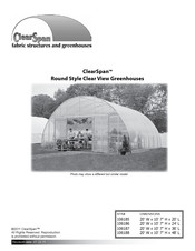 ClearSpan 106185 Instructions Manual