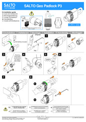 Salto Geo Padlock P3 Installation Manual