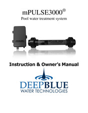 Deep Blue mPULSE3000 Instruction & Owner's Manual