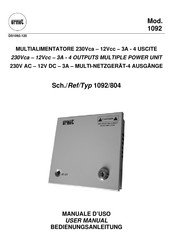 urmet domus 1092/804 User Manual