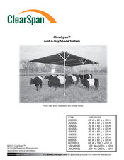 ClearSpan 2020SS1 Instruction Manual
