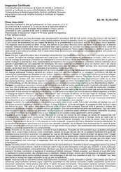 Lemeks Palmako EL 16-2755 Installation Manual