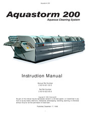 Electrovert Aquastrom 200 Instruction Manual