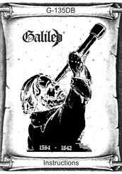 Galileo G-135DB Instructions Manual