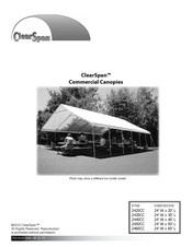 ClearSpan 2430CC Instruction Manual
