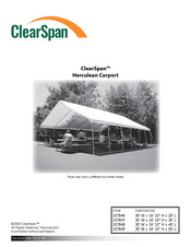ClearSpan Herculean 107848 Instruction Manual