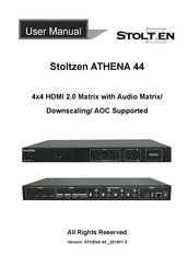 Stoltzen ATHENA 44 User Manual