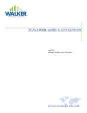 Walker Easy-RTU Installation, Wiring & Configuration