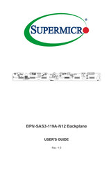 Supermicro BPN-SAS3-119A-N12 User Manual