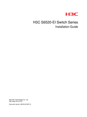 H3C S6520-48S-EI Installation Manual