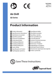 Ingersoll-Rand QS151B Product Information