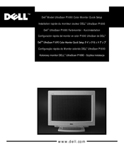 Dell UltraScan P1690 Quick Setup Manual