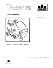 Windsor TRACER FS Operating Instructions Manual