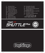 Peg-Perego Viaggio 2-3 Shuttle Plus Instructions For Use Manual