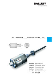 Balluf BTL7-A501-M Series Condensed Manual