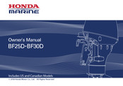 Honda Marine BF25D Owner's Manual