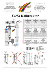 AquaCare Turbo Chalk Reactor Instruction Manual