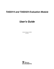 Texas Instruments TAS5424 User Manual