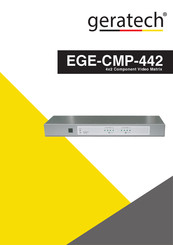geratech EGE-CMP-442 Manual
